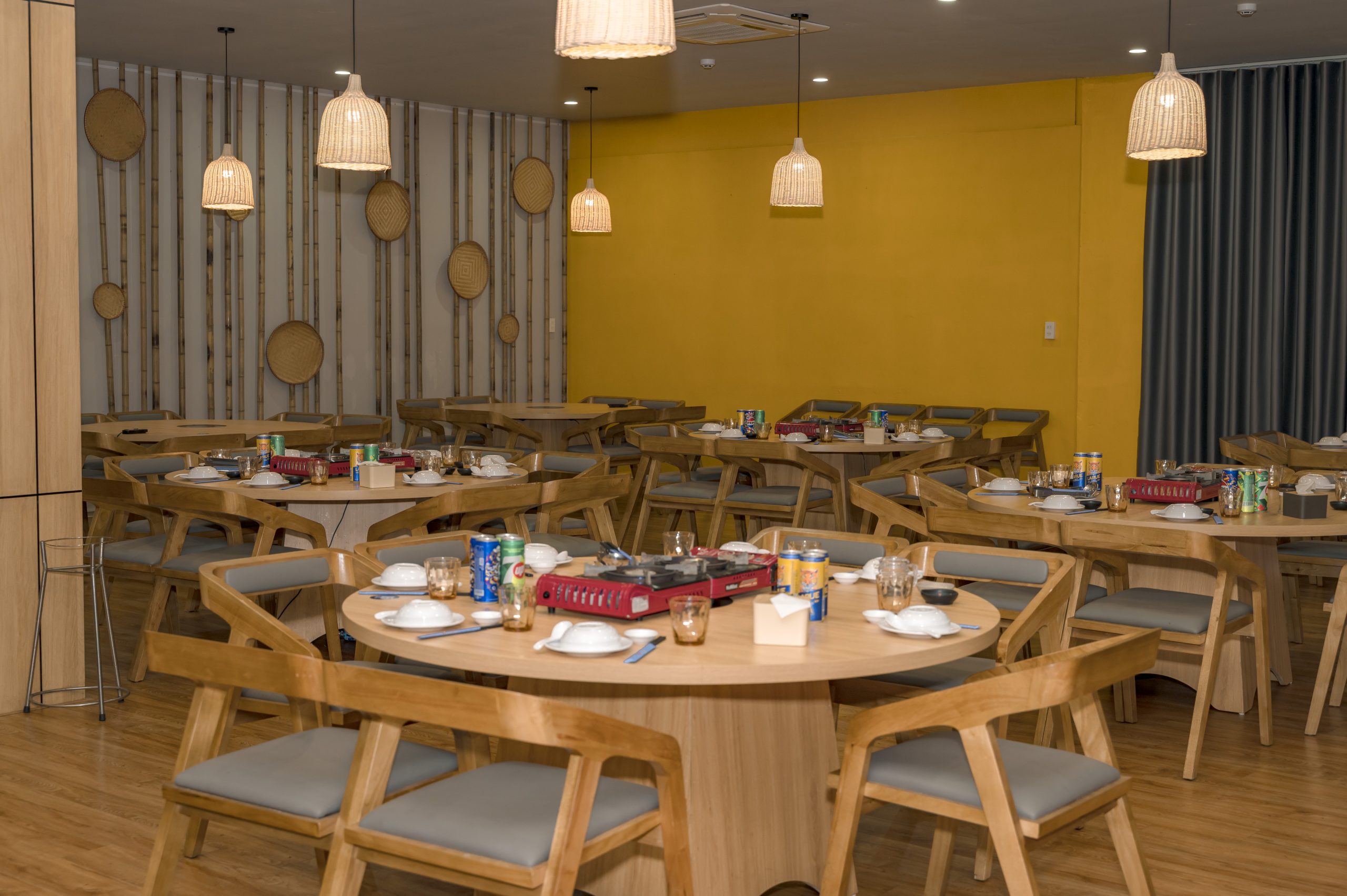 Không gian Năm Châu Seafood phù hợp với các buổi tiệc year end party